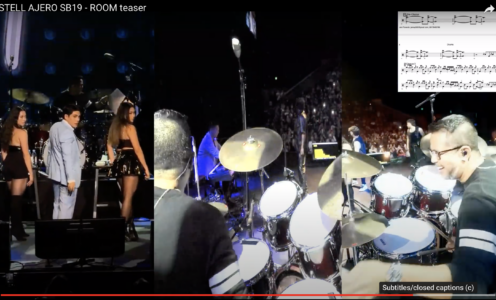 Drum Cam w/ Stell Ajero of SB19 – “ROOM”