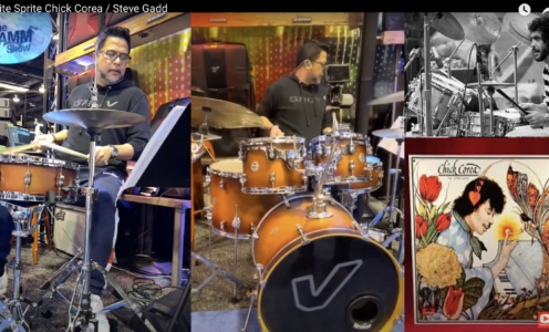 Note per Note NAMM Performance @ The Gruv Gear Booth – Nite Sprite Chick Corea (drummer: Steve Gadd)